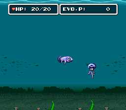 E.V.O. - Search for Eden (USA) In game screenshot